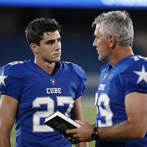 Football Jerseys: A Nighttime Encounter