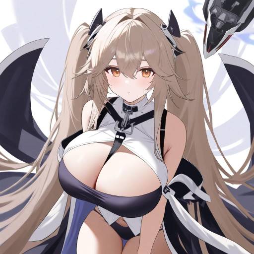 Illustration of Anchorage (azur lane), azur lane in the style of Ni (221)