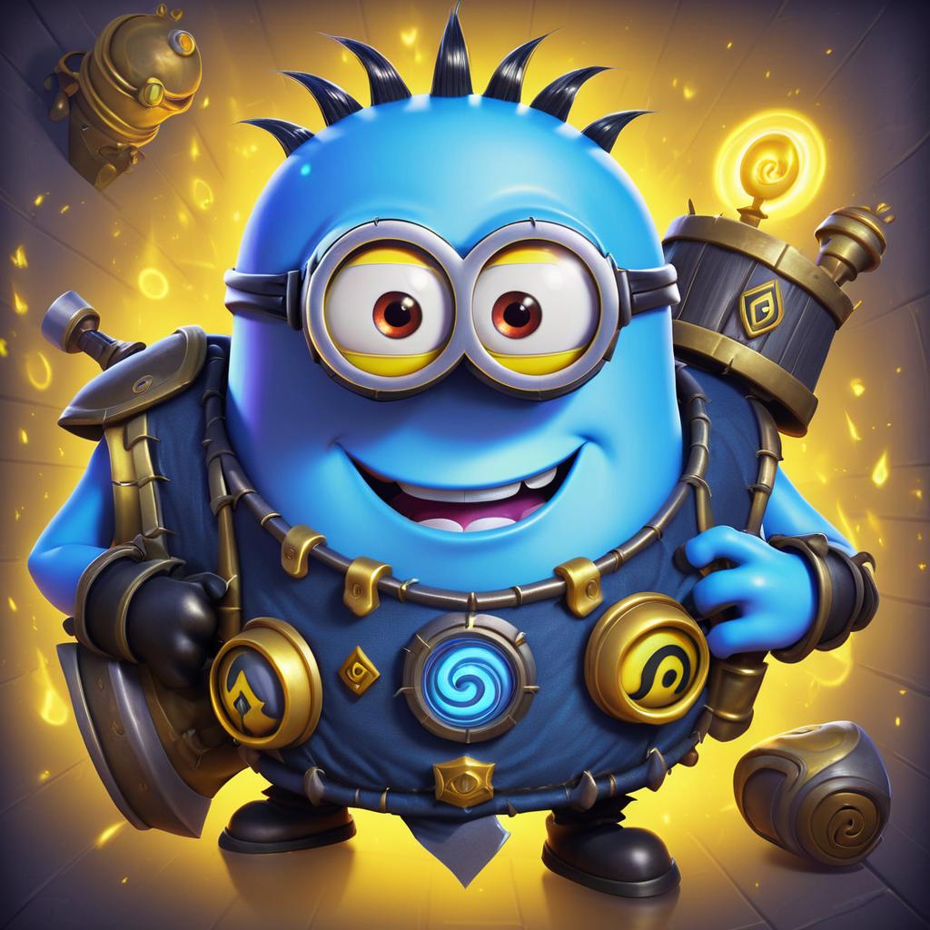 Minions Reimagined as Hearthstone Cards