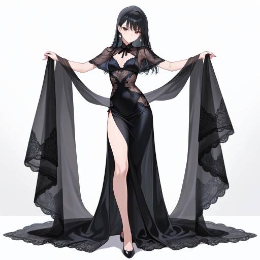 Elegant Lingerie Portrait of Petite Woman Elegant Lingerie Portrait of Petite Woman