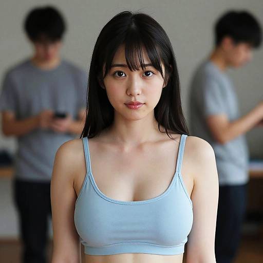 Photorealistic Portrait of Japanese Girl