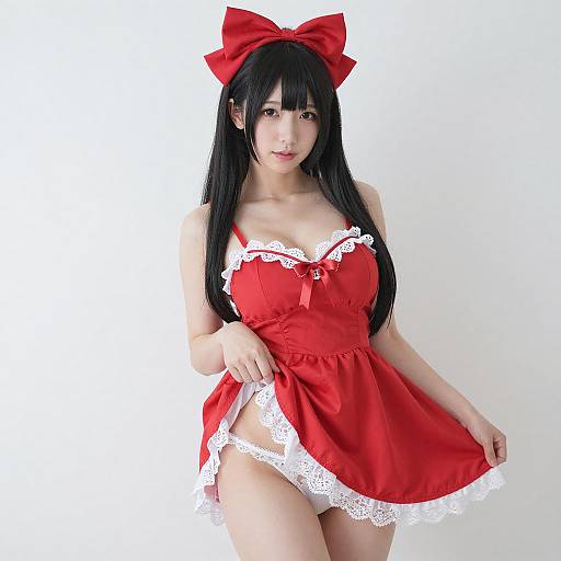 Anime-Inspired Asian Woman Cosplay