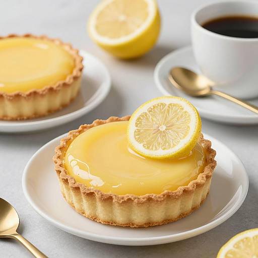 Lemon Tart with Coffee