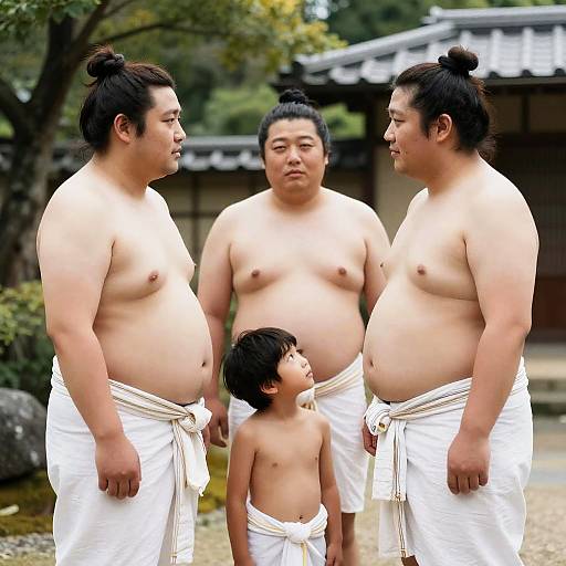 Cultural Outdoor Portrait in Japan