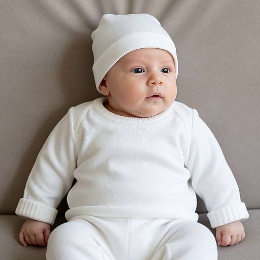 Newborn in Organic Cotton Outfit