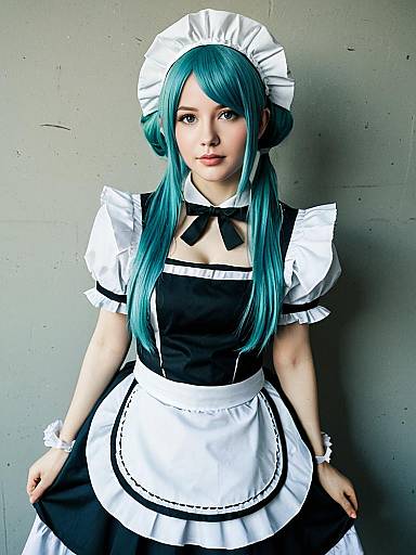 Cosplay photo of andou mahoro. Costume clothes