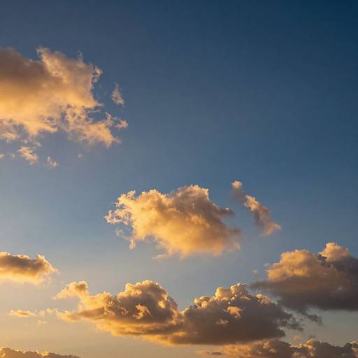 Golden Sunset with Starry Sky