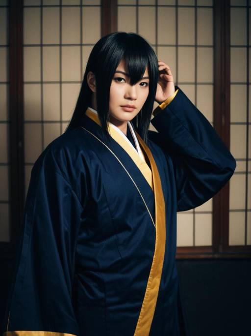 Man in Deishuu Kaiki Cosplay Costume