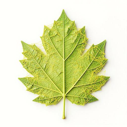 Macro Leaf Vein Network Visualization