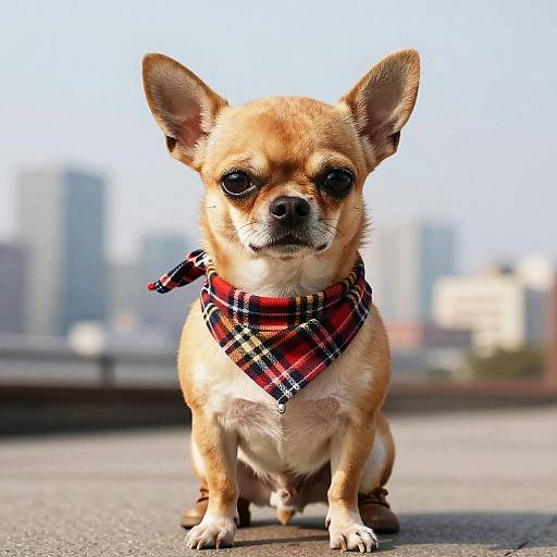 Sassy Grumpy Chihuahua Caricature