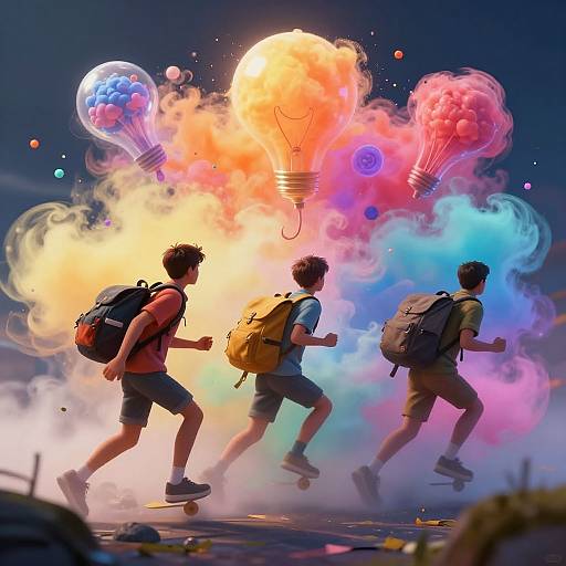 Imaginative Student Exploration Visualization