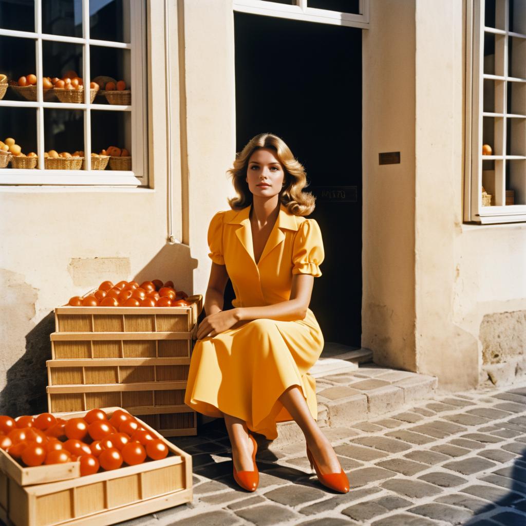 Vogue Fashion in 1975 France