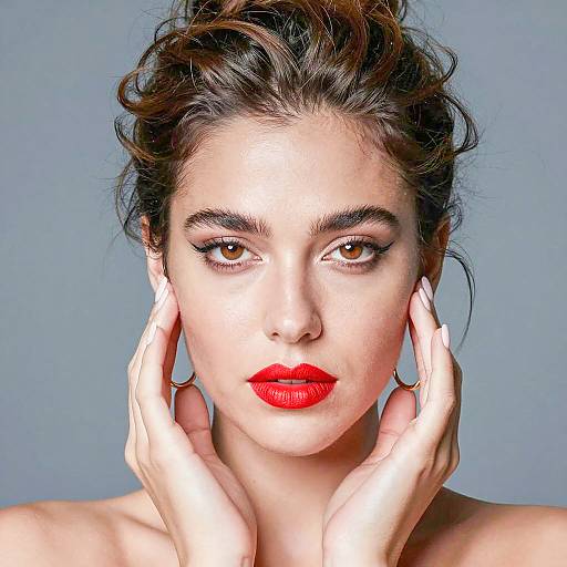 Striking Portrait of a Confident Woman