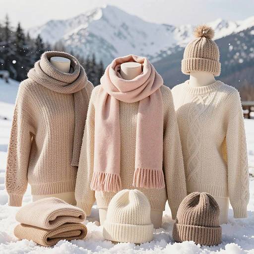 Stylish Winter Wear in Pastel Tones