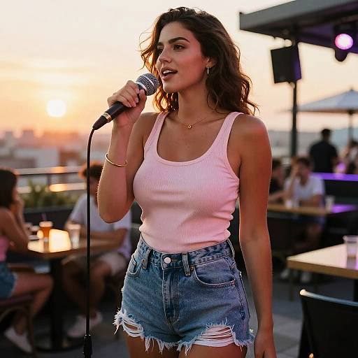 Summer Rooftop Karaoke Night
