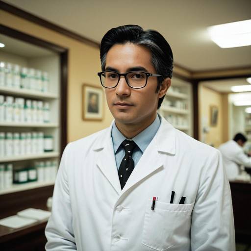 Classic 1950s Pharmacist Cosplay Outfit