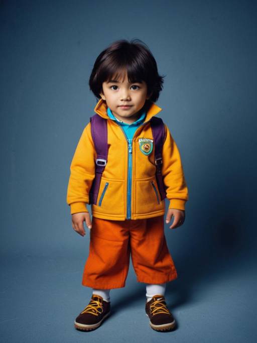 Cinematic Portrait of Man in Dora Costume