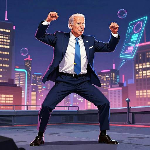 Joe Biden Griddy Dance Comic
