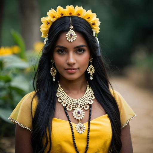 Elegant Krishna-Inspired Attire for Girl