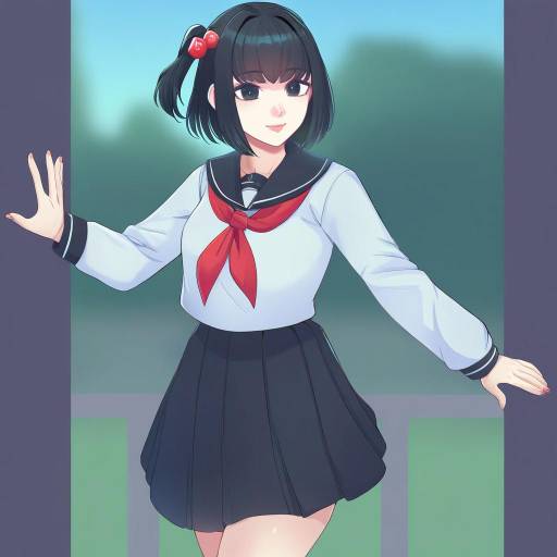 Illustration of Amemori sayo, nijisanji in the style of Greenmarine