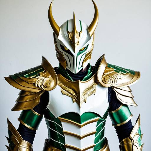 Sleek Lord Drakkon Cosplay Costume Concept