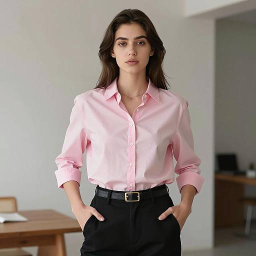 Casual Fashion Portrait in Soft Light