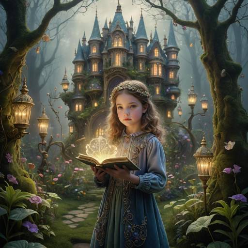 Enchanted Garden: A Surreal Tale