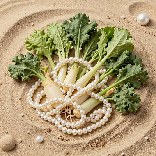 Hyper-Realistic Utopian Vegetable Cluster