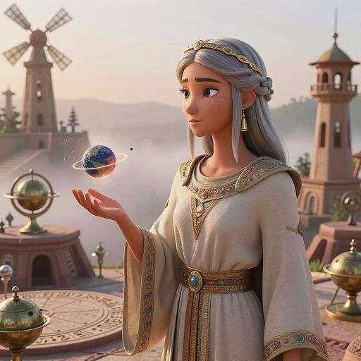 Celestial Portrait of an Anatolian Sky-Priestess