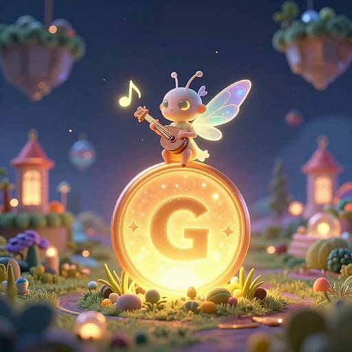 Fairy on Glow Token Digital Fantasy