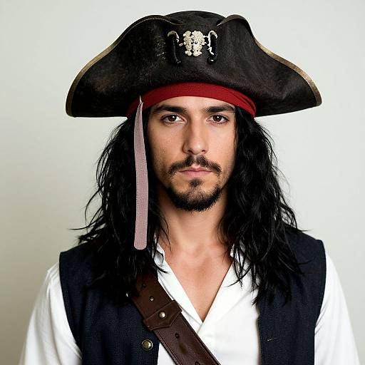 Realistic Pirate Costume Portrait
