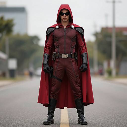 Adult Male X-Men Superhero Costume