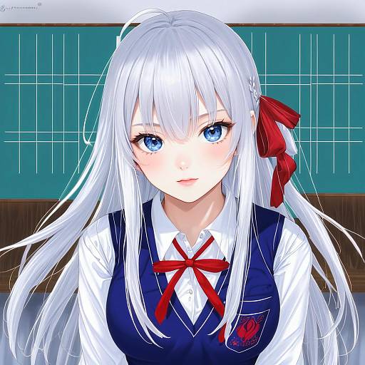 Illustration of Alisa mikhailovna kujou, tokidoki bosotto roshia-go de dereru tonari no alya-san in the style of Kiyomin