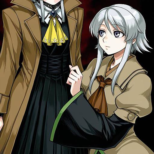 Illustration of Houlen yabusame, len'en in the style of Ameyama denshin