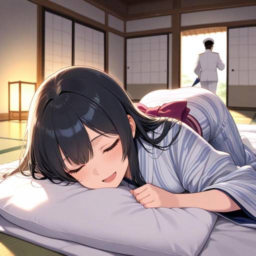 Admiral Kancolle in Japanese Interior