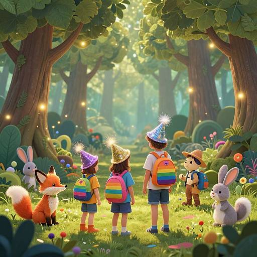 Magical Forest Playtime for Kids