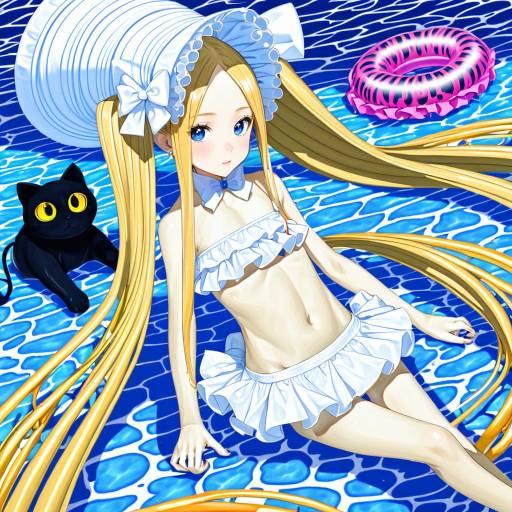 Illustration of Abigail williams (swimsuit foreigner) (third ascension) (fate), fate/grand order in the style of Zetsumame