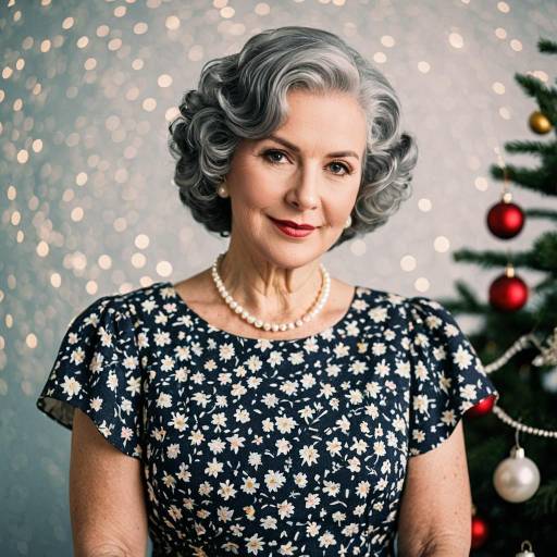 Elegant Vintage Christmas Cosplay Design
