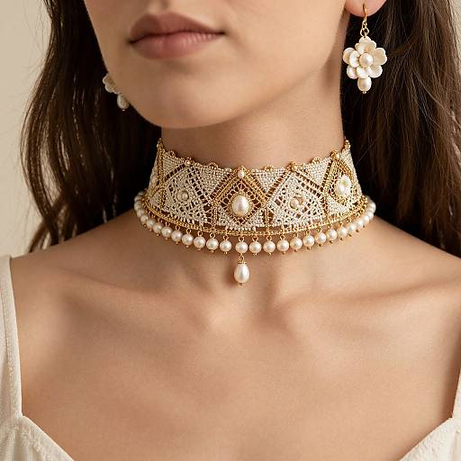 Elegant Boho Gold and Pearl Jewelry