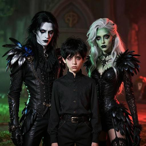 Gothic Fantasy Trio Digital Art