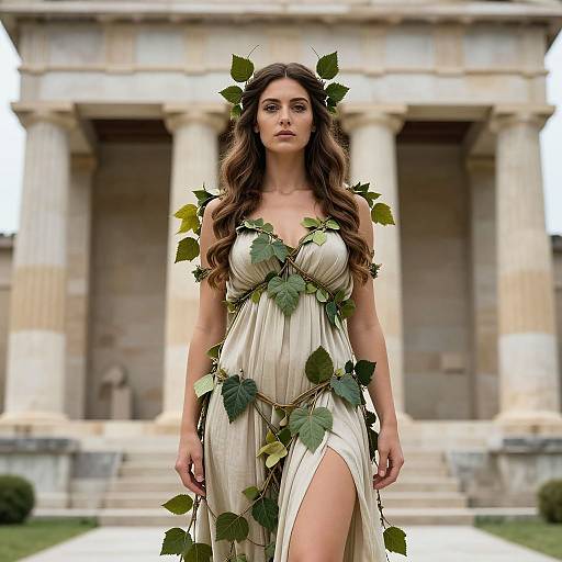 Persephone Spirit at Ancient Temple