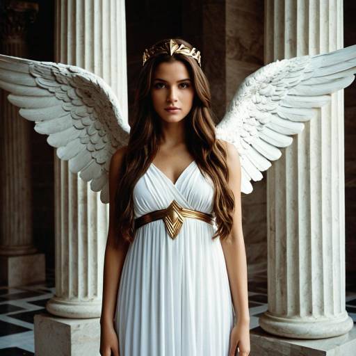 Elegant Greek Goddess Costume Design
