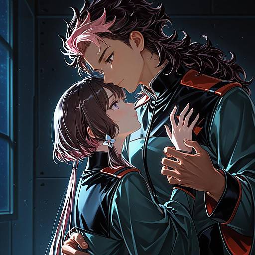 Illustration of Guel jeturk, gundam in the style of Kozou (soumuden)