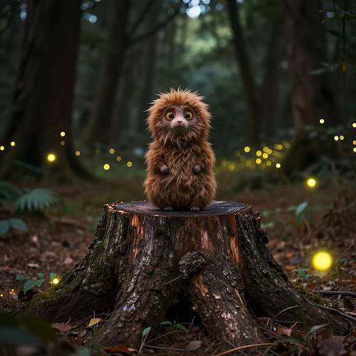 Lorax in Enchanted Forest Clearing