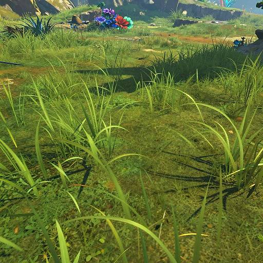Hyper-Realistic Vibrant Open World Grass