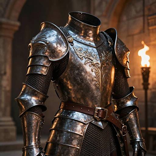 Majestic Battle-Worn Paladin Armor
