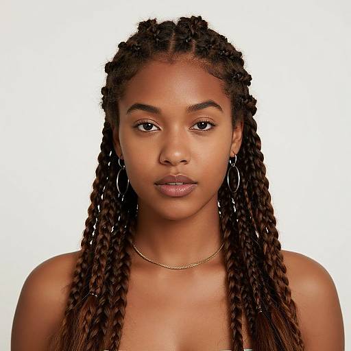 Native American Woman Portrait Realism