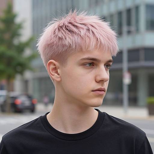 Realistic Portrait of Fit European Man