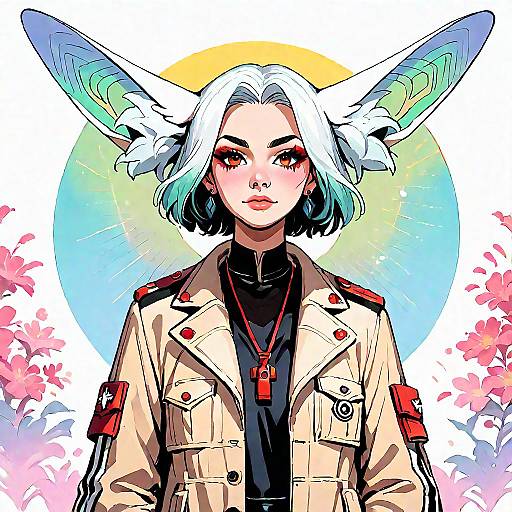 Anime Character Riko with Delv Accessories