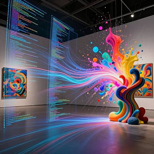 AI Art Algorithms Transforming Gallery